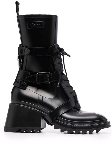 chloe rain boots|chloe harnessed rain boots.